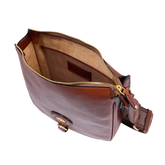 Leather crossbody bag for women with zip closure | The Bridge