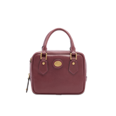 Leather bowling bag with removable shoulder strap - Women's Mini Bags | The Bridge