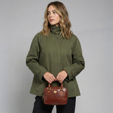 Leather bowling bag with removable shoulder strap | The Bridge