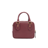 Leather bowling bag with removable shoulder strap | The Bridge