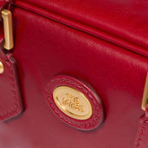 Leather satchel with removable strap | The Bridge