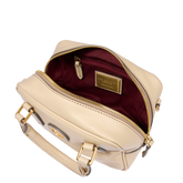 Leather satchel with removable strap | The Bridge