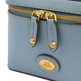 Leather bowling bag with removable shoulder strap | The Bridge