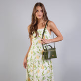 Leather bowling bag with removable shoulder strap | The Bridge