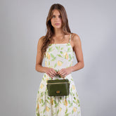 Leather bowling bag with removable shoulder strap | The Bridge