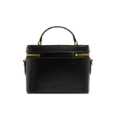 Leather bowling bag with removable shoulder strap - Women's bags | The Bridge