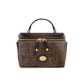 Women's Leather Bowler Bag with Strap | The Bridge