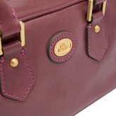 Bolso tipo bauletto de piel con bandolera extraíble | The Bridge