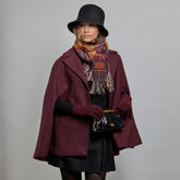 Pochette donna in pelle con chiusura a scatto | The Bridge