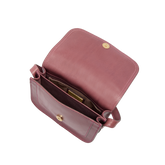 Bolso bandolera de cuero con compartimentos, tamaño pequeño | The Bridge