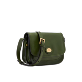 Leather crossbody bag with compartments, small size - Women's Mini Bags | The Bridge