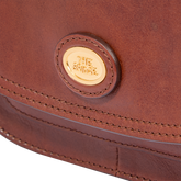 Bolso bandolera en piel con compartimentos, tamaño pequeño | The Bridge