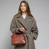 Leather handbag with removable strap | The Bridge