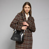 Leather handbag with removable strap | The Bridge