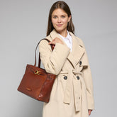 Leather shopper bag | The Bridge