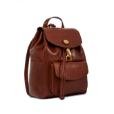 Damen Rucksack Leder mit Fronttasche - all | The Bridge