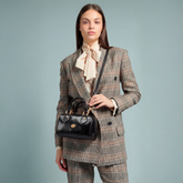 Henkeltasche Leder mit abnehmbaren Schulterriemen | The Bridge