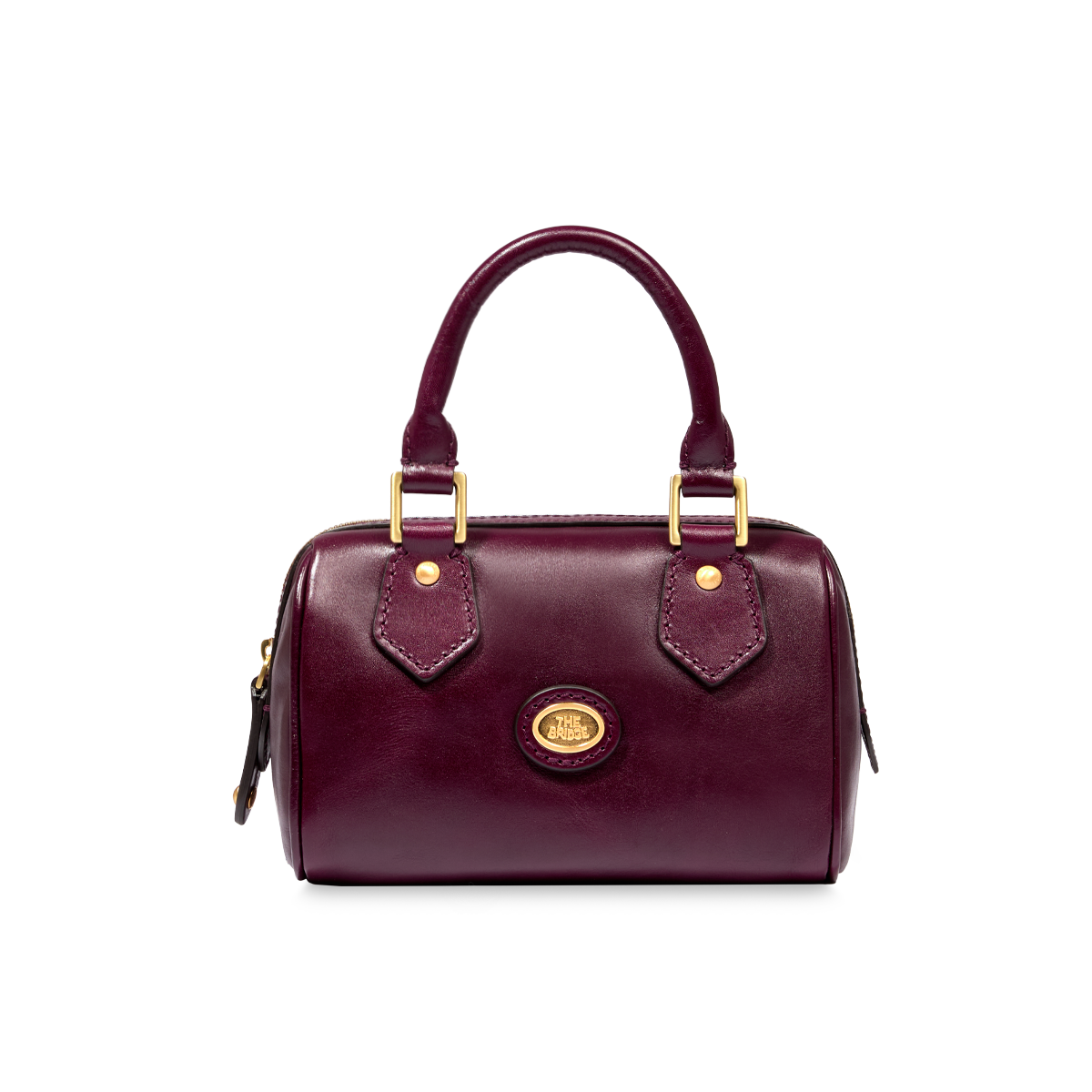 Portefeuille THE BRIDGE Vintage - Cuir Véritable Marron - Occasion Bon état