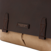 Leather and fabric briefcase | The Bridge
