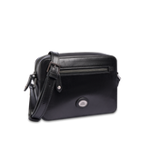 Men's leather crossbody with front zip - Men's bags | The Bridge