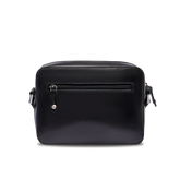 Men's leather crossbody with front zip - Men's bags | The Bridge