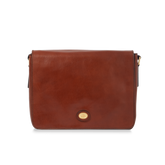 Men's leather briefcase with shoulder strap - Men's messenger bags | The Bridge