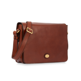 Men's leather briefcase with shoulder strap - Men's messenger bags | The Bridge