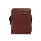 Bolso bandolera de cuero para hombre - Rebajas | The Bridge