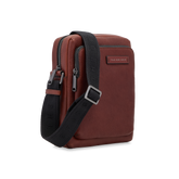 Bolso bandolera de cuero para hombre - Rebajas | The Bridge