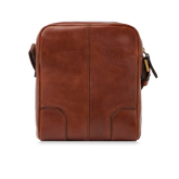 Men's leather crossbody pouch one zip - Vespucci Collection | The Bridge