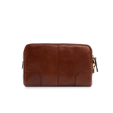 Men's leather crossbody pouch one zip | The Bridge