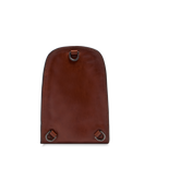 Men's Leather Crossbody Bag Mattia - Brown/ruthenium - Custom leather bags men | The Bridge