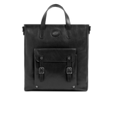 Leather and fabric briefcase with shoulder strap - Gifts Ideas under 500£ | The Bridge
