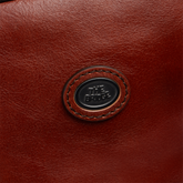 Men’s leather laptop backpack with one zip | The Bridge