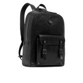 Men’s leather laptop backpack with two zips - Men's Backpacks | The Bridge