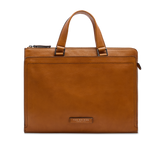 Herren-Lederaktentasche mit Schulterriemen | The Bridge