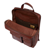 Rucksack Leder für Herren - Braun | The Bridge