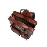 Rucksack Leder für Herren - Braun | The Bridge