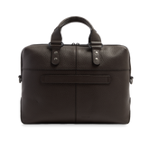 Men's Grained Leather Briefcase - Men's laptop bags | The Bridge