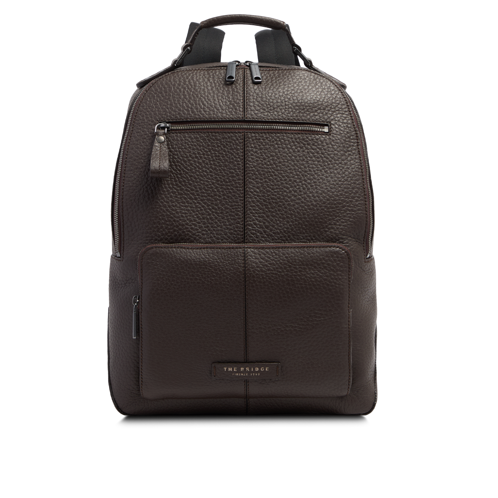 bridge leather backpack Men's with Front Pockets The Bridge mens backpack lead shaky head Style:6'8