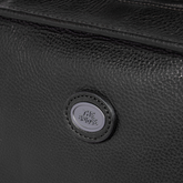 Leather backpack for men with front zip pockets | The Bridge