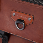 Men's leather backpack with flap closure | The Bridge