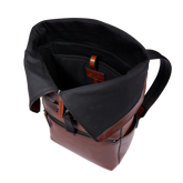 Men's leather roll-top backpack | The Bridge
