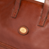 Leather garment bag | The Bridge