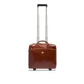 Leather trolley - Leather wheeled suitcases | The Bridge