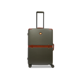 Leather and polycarbonate trolley medium size - Graduation gifts | The Bridge