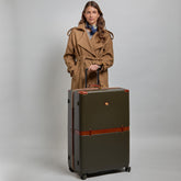 Large Leather and Polycarbonate Trolley | The Bridge