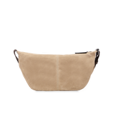 Men’s leather and fabric belt bag with front zip - Men's new arrivals | The Bridge