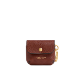 Leather AirPods case - Brown leather bags and accessories | The Bridge