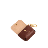 Leather AirPods case - Brown leather bags and accessories | The Bridge